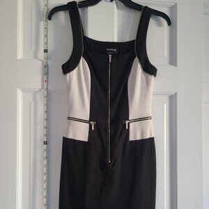 Black & White Cocktail Dress